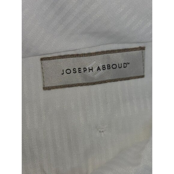 Joseph Abboud Mens 100% Linen Pants Size 48x30 White NWT New - Picture 5 of 9